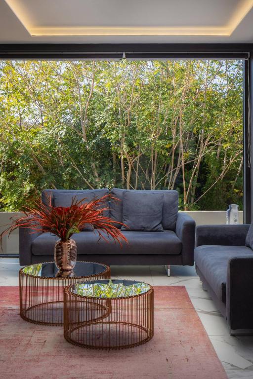 Posezení v ubytování Ellure Luxury Suites