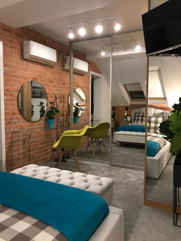 Posedenie v ubytovaní Apartament MoLoo II