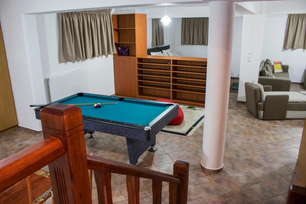 Biliardový stôl v ubytovaní Santo Villaggio - Unique Villa