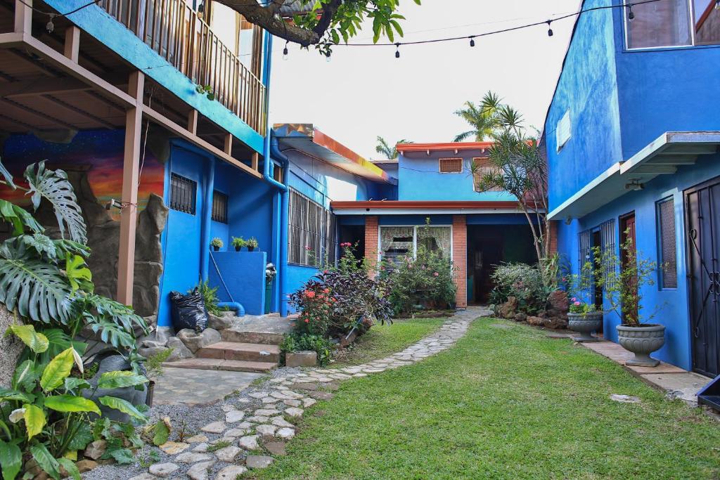 Zahrada ubytování Mangifera Hostel