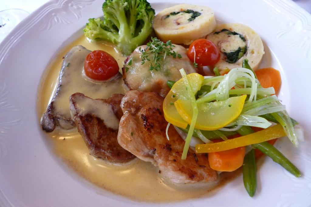 Comida en el hotel o alrededores