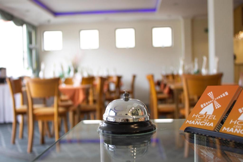 Posezení v ubytování Hostal de La Mancha
