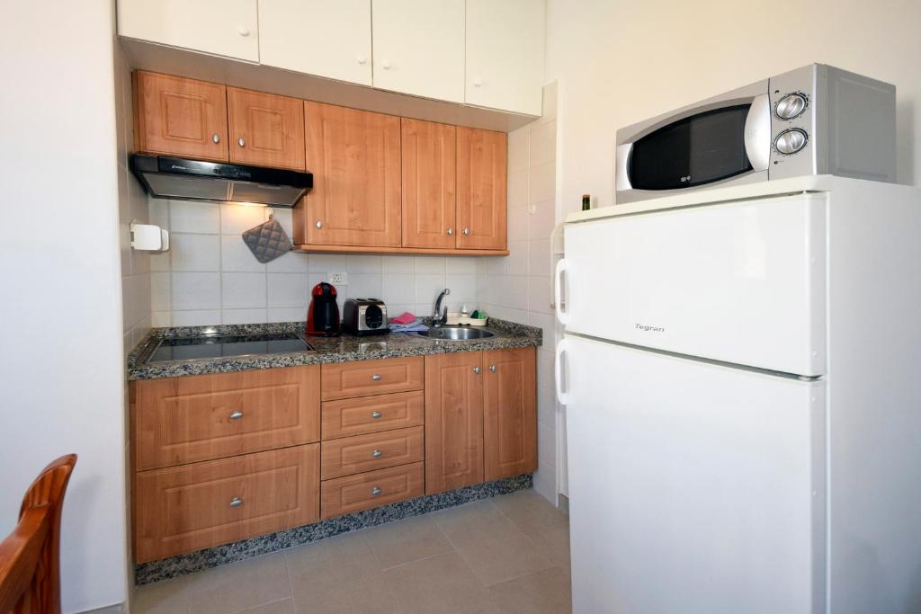 Kuchyň nebo kuchyňský kout v ubytování Taucho - Vivienda Vacacional