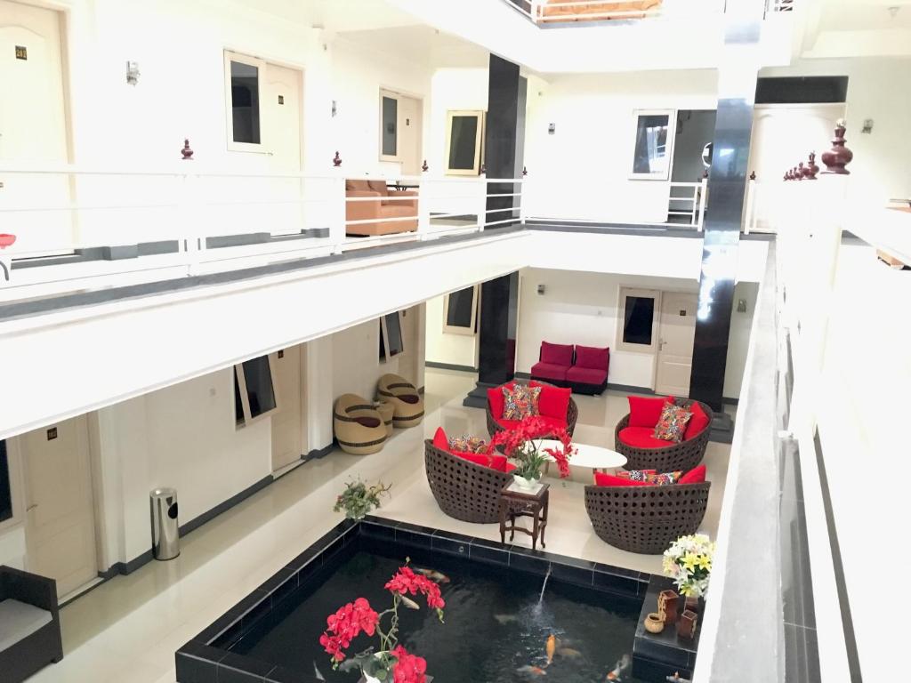 Gading Guest House的休息区