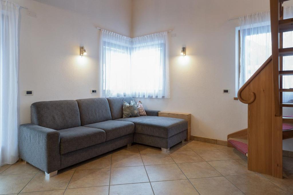 Część wypoczynkowa w obiekcie Apartment Dolomiten