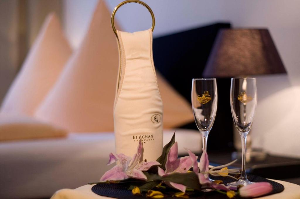 Nápoje v ubytování Hotel Antoni