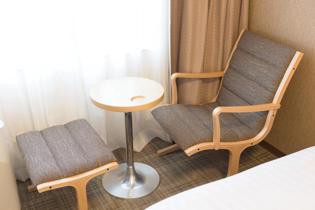 Posezení v ubytování Toyama Chitetsu Hotel