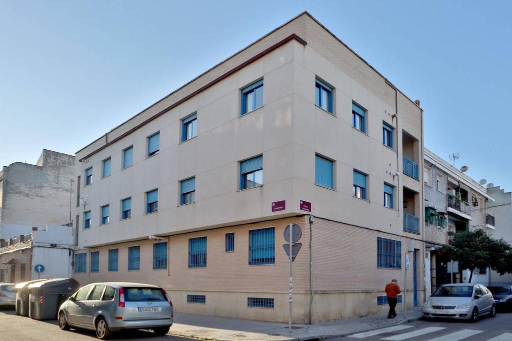 Budova, v ktorej sa apartmán nachádza