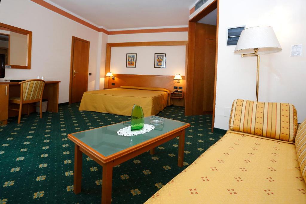 Posezení v ubytování Hotel Estense