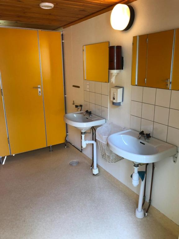 Koupelna v ubytování Visingsöstugorna