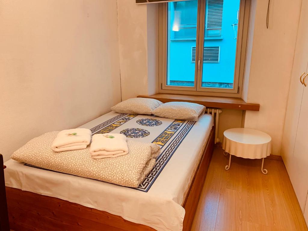 Letto o letti in una camera di Swiss Dewa