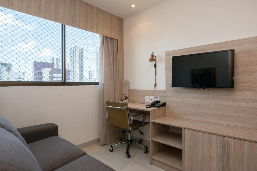  NOB706 Excelente Flat em Boa Viagem