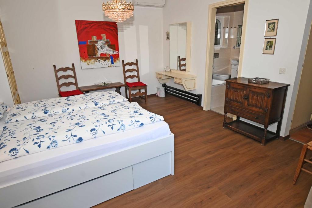 Postel nebo postele na pokoji v ubytování Casa Ariane