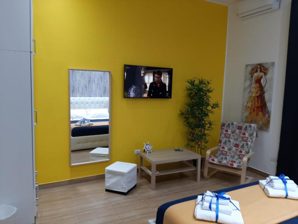 TV a/nebo společenská místnost v ubytování Red House