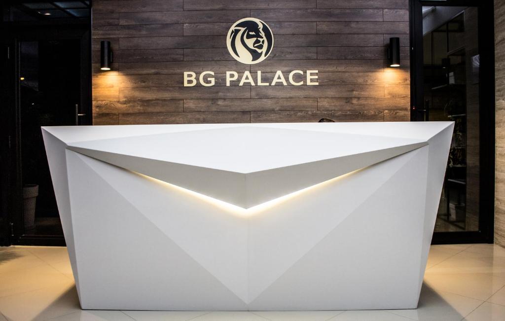 Certifikát, hodnocení, plakát nebo jiný dokument vystavený v ubytování BG Palace Hotel