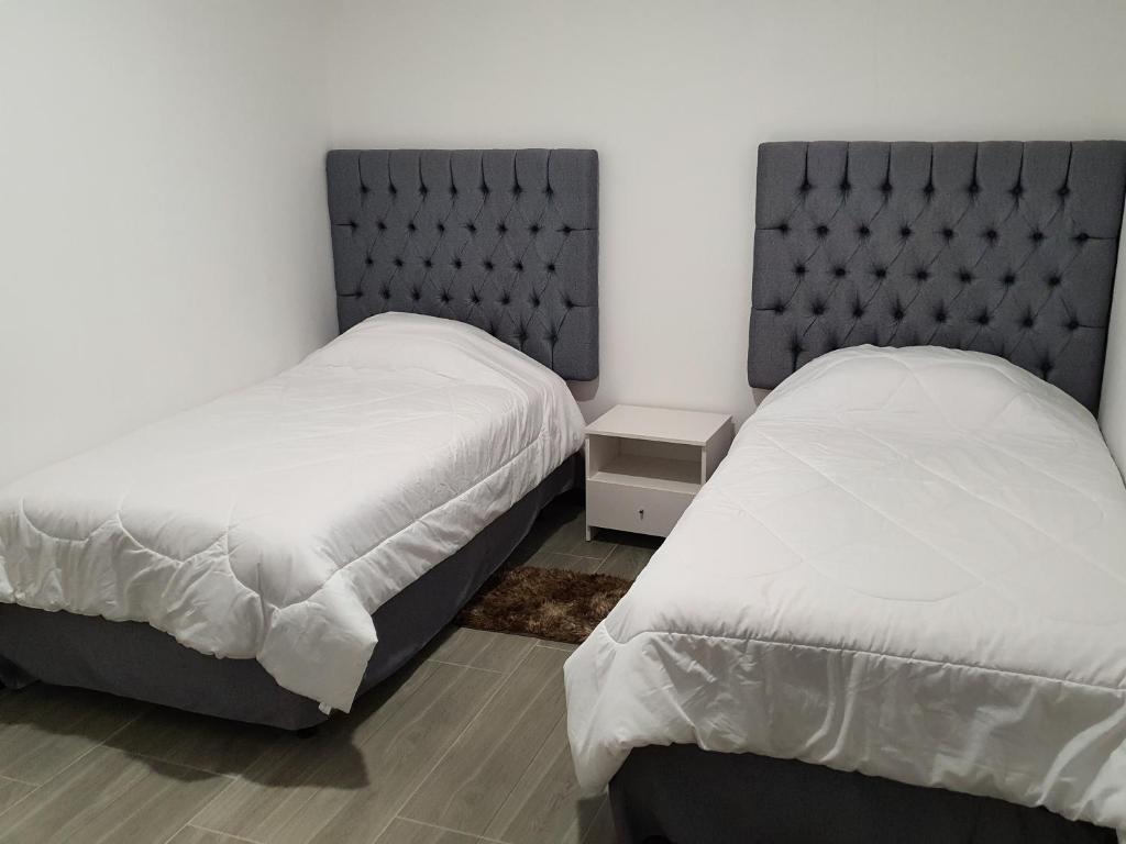 Postel nebo postele na pokoji v ubytování Hosteria Palmetto