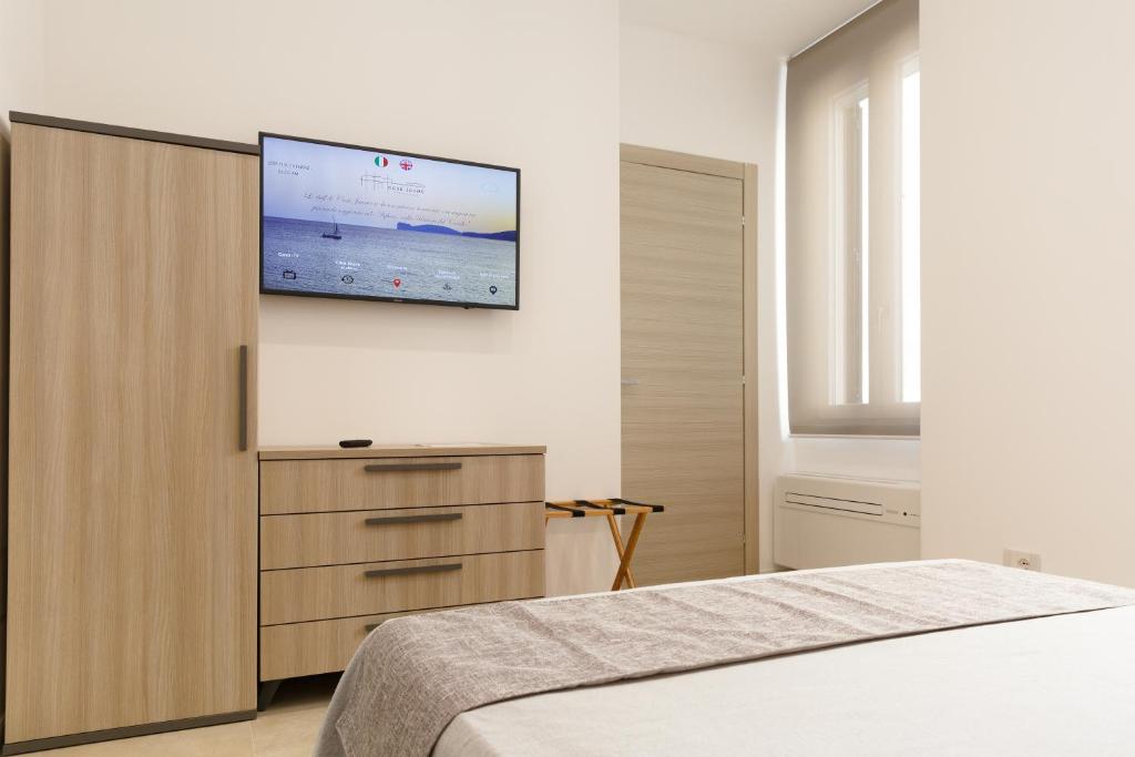 Letto o letti in una camera di Casa Jaume