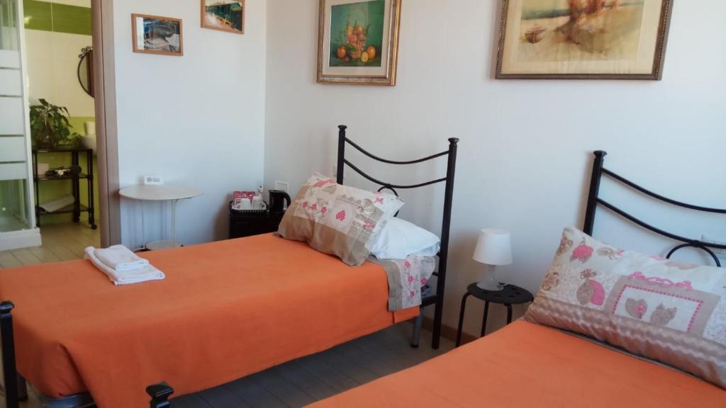 Postel nebo postele na pokoji v ubytování B&B Pontemare