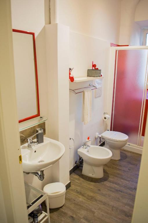 Kúpeľňa v ubytovaní Relais Cola Di Rienzo