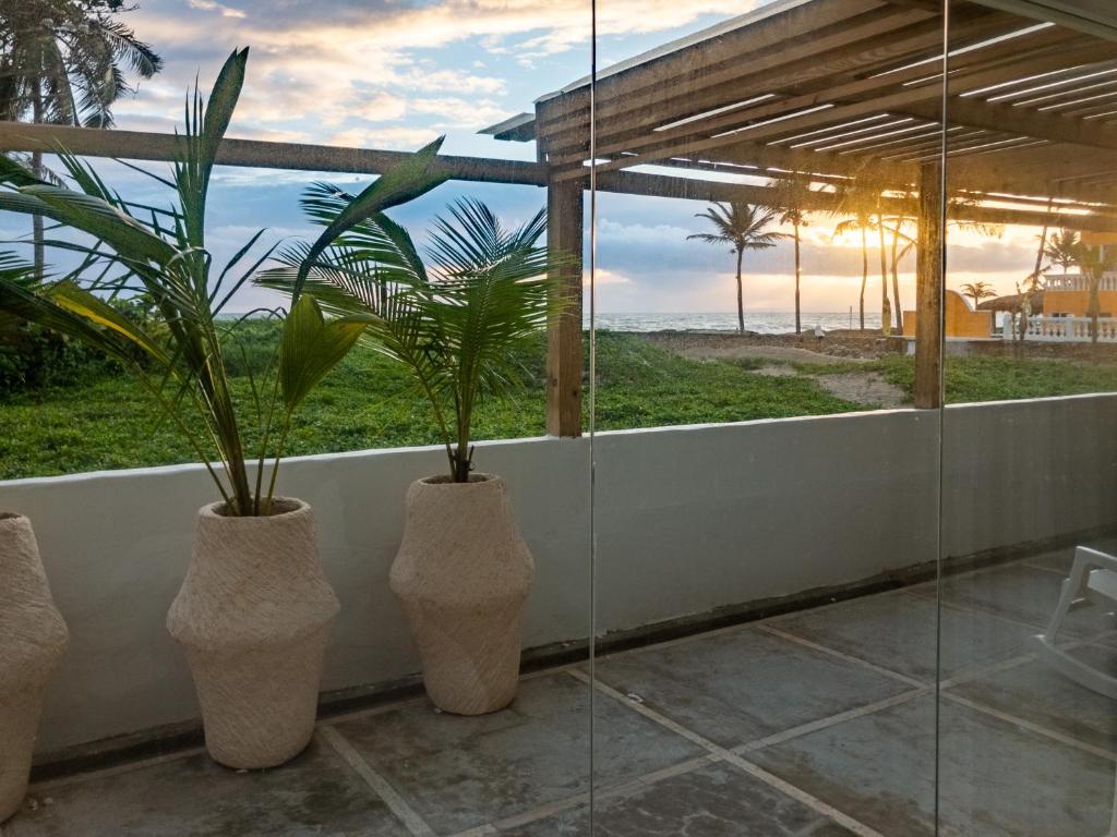 Balkón nebo terasa v ubytování Residencial Mañanero