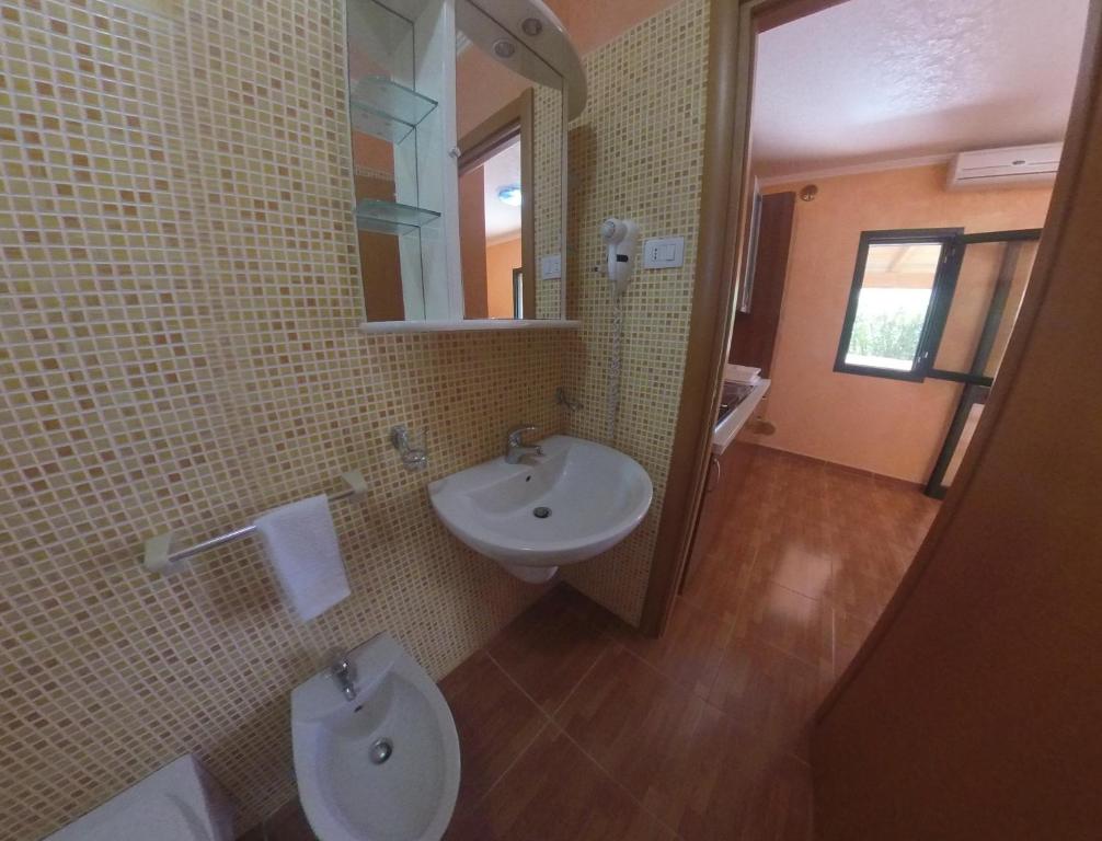 Koupelna v ubytování Villa Terra Nostra
