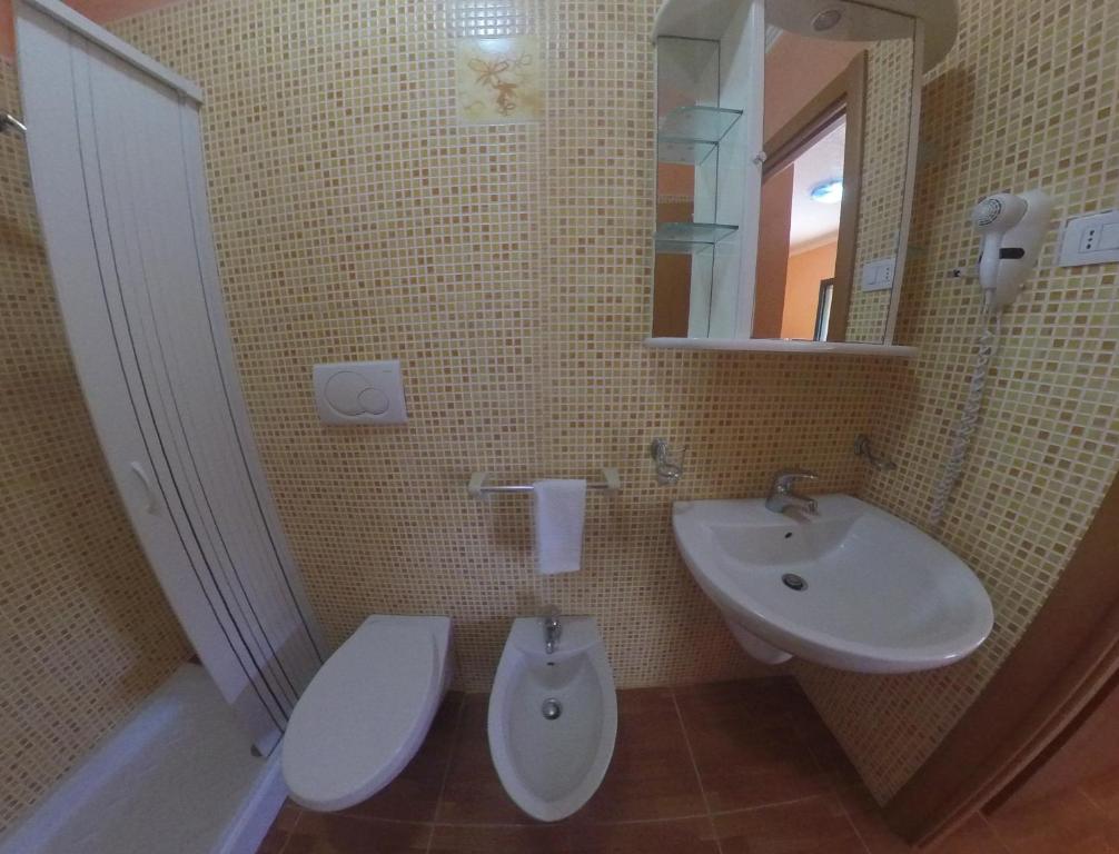 Koupelna v ubytování Villa Terra Nostra