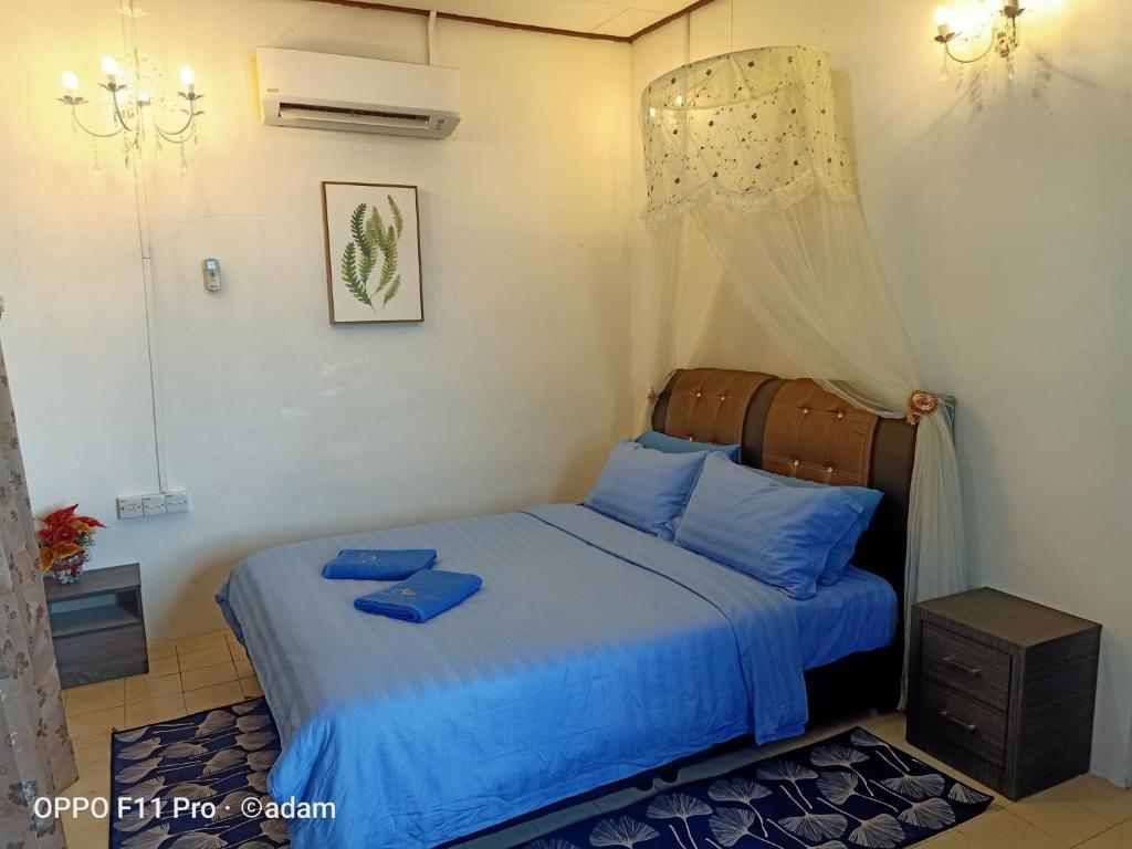 Krevet ili kreveti u jedinici u okviru objekta Senja Bay Resort