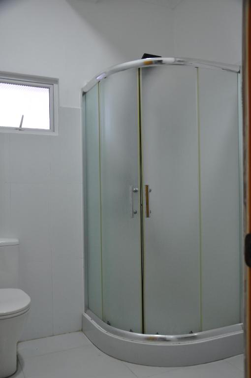 Koupelna v ubytování Villa Hotel