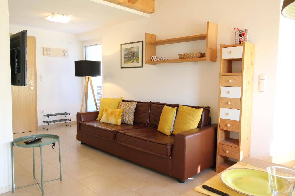 TV a/nebo společenská místnost v ubytování Apartment Haus Lang