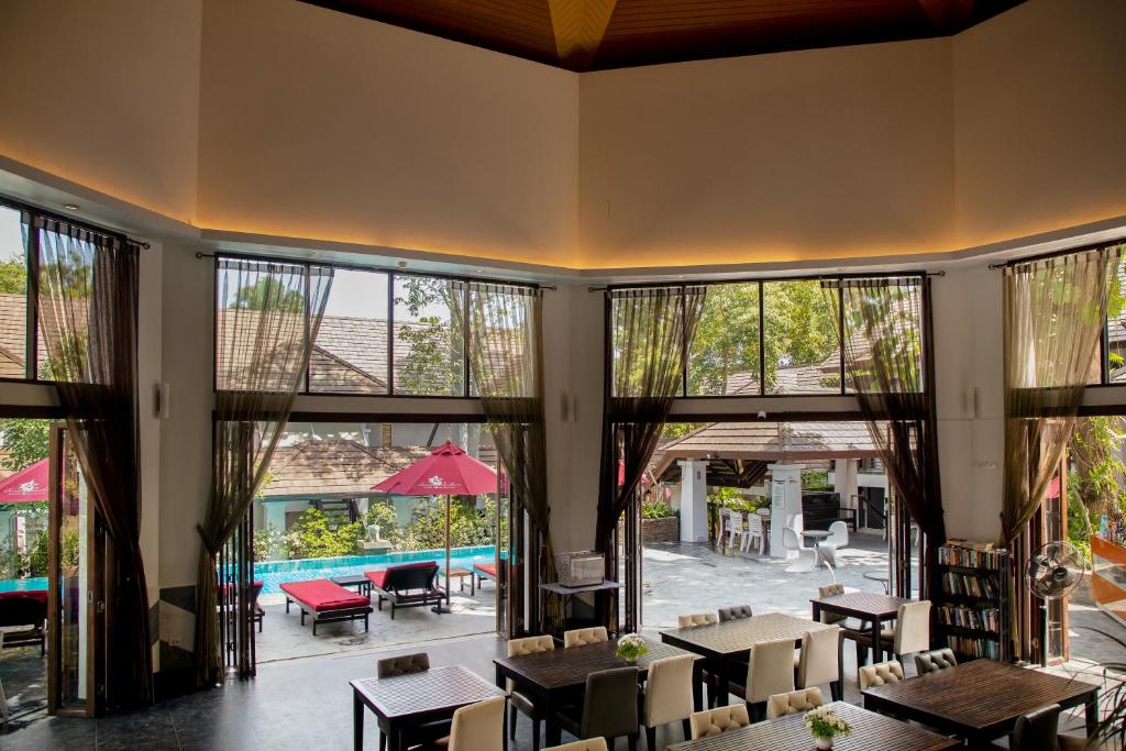 Bazén v ubytování Samed Pavilion Resort nebo v jeho okolí