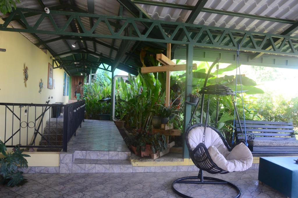 Zahrada ubytování La Terraza Verde