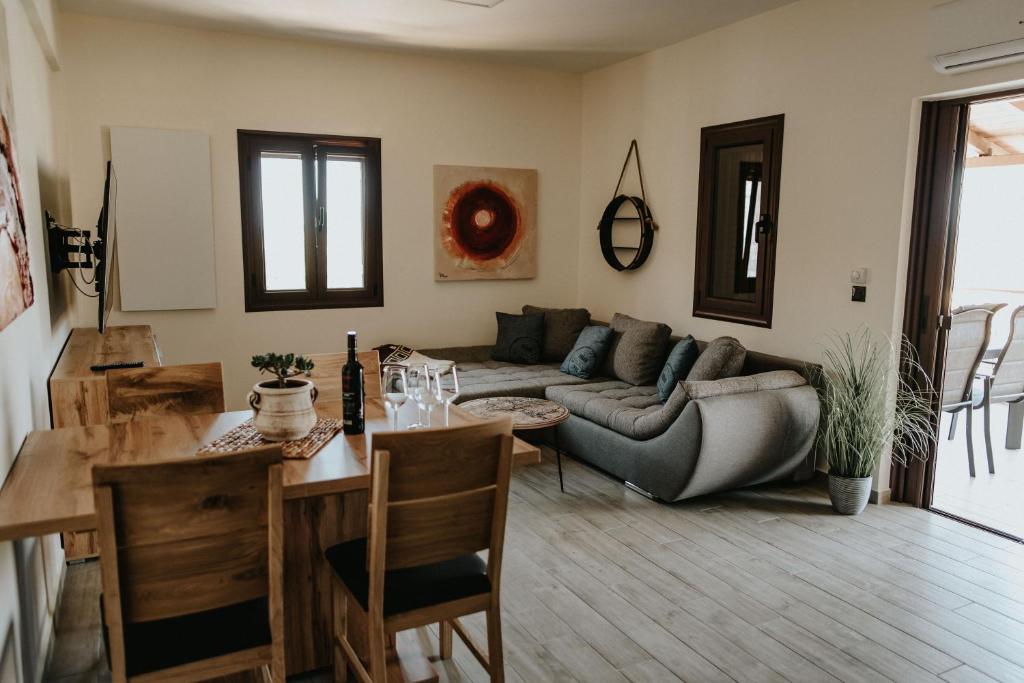 Posedenie v ubytovaní Sivota Luxury Apartments