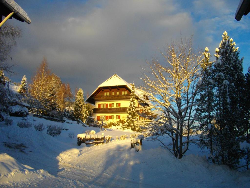 Gasthof Gangl v zimě