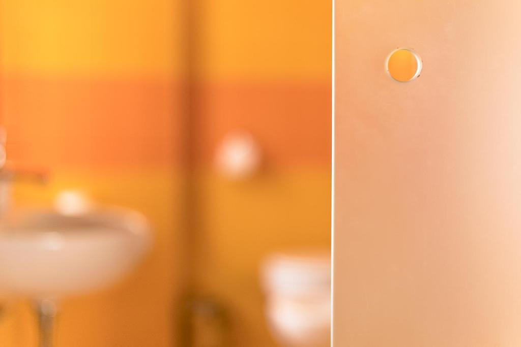 Koupelna v ubytování Albergo Diffuso Ca' Spiga