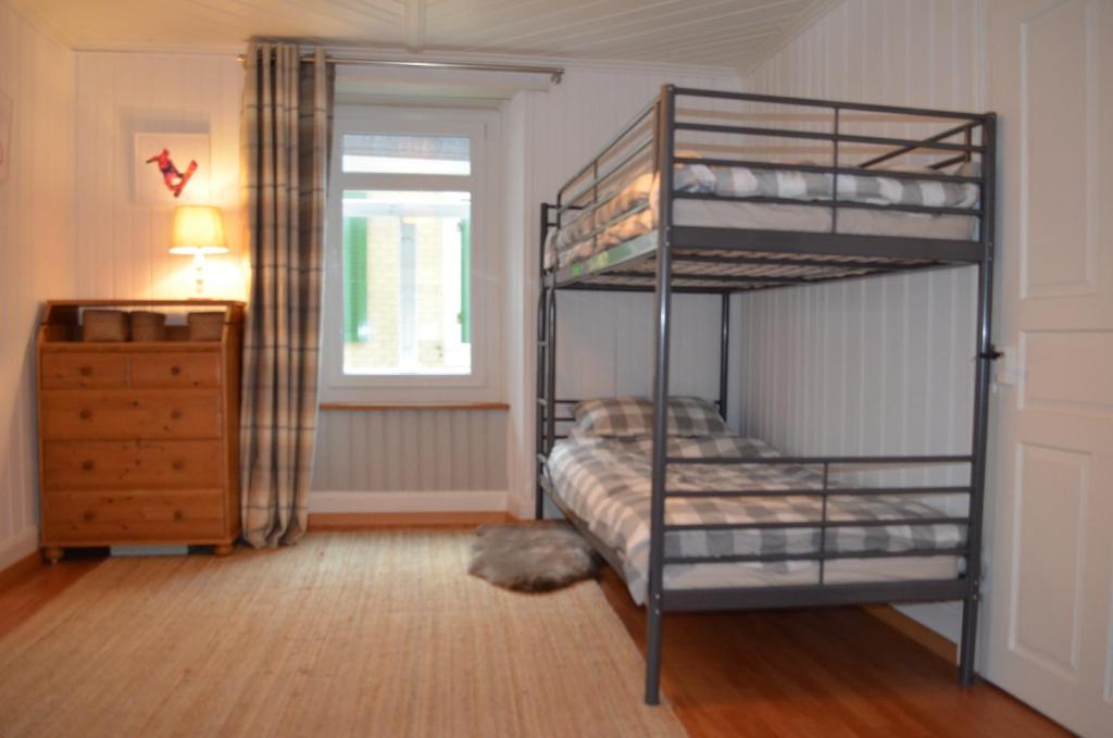 Postel nebo postele na pokoji v ubytování Alpine Haus