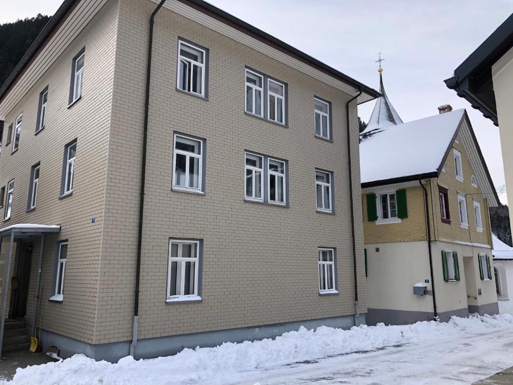 Budova, kde se apartmán nachází