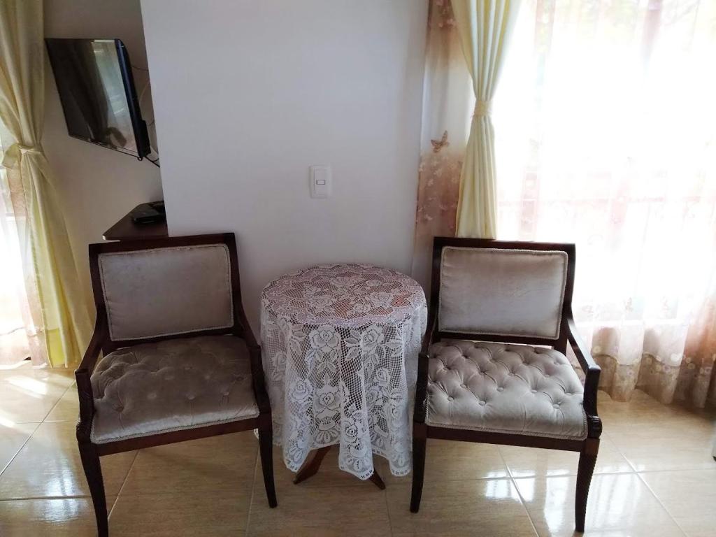 Posezení v ubytování Mayorca Homestay