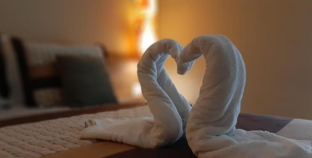 Cama ou camas em um quarto em Amoreiras Hotel Pousada