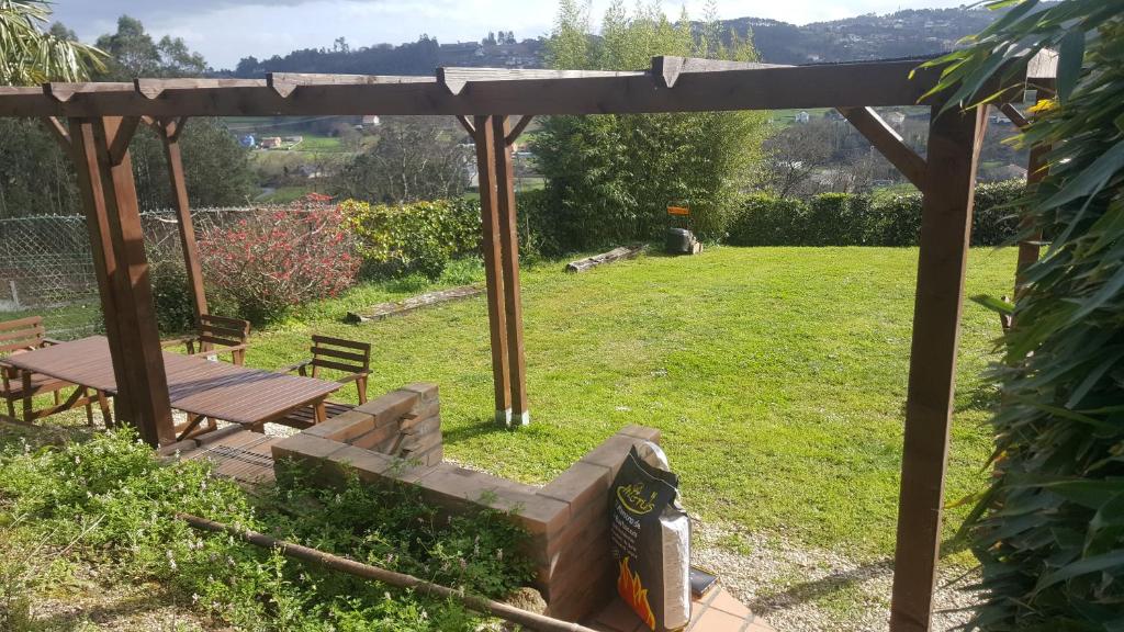 Zahrada ubytování Casa de Sabela