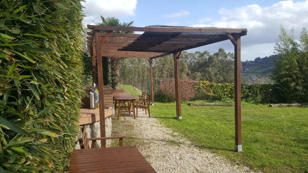 Zahrada ubytování Casa de Sabela