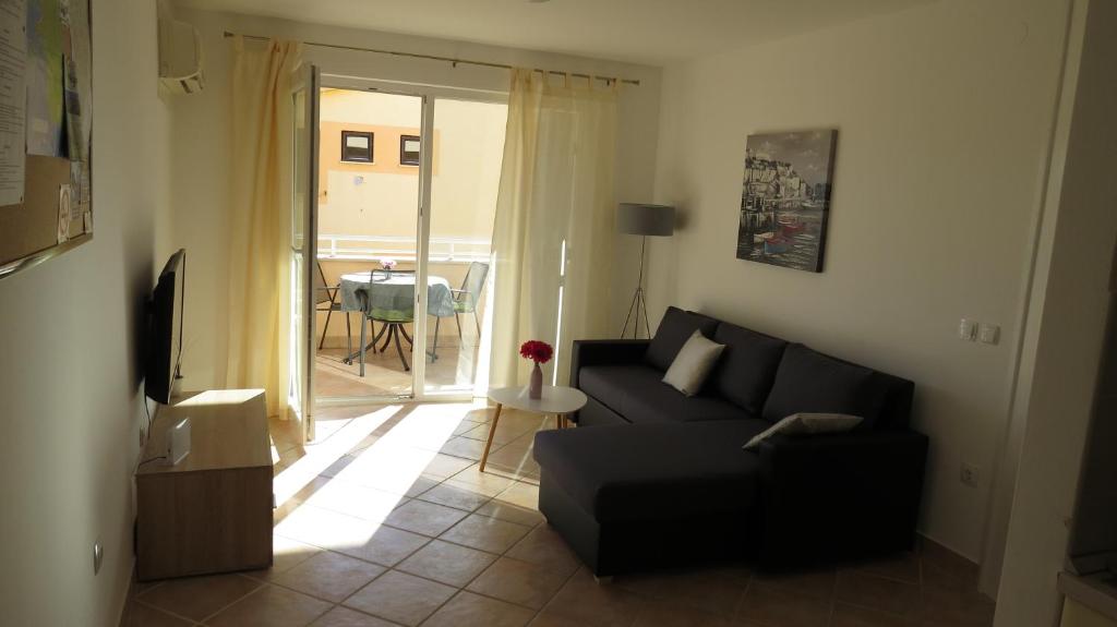 Posezení v ubytování Apartments LUCIA