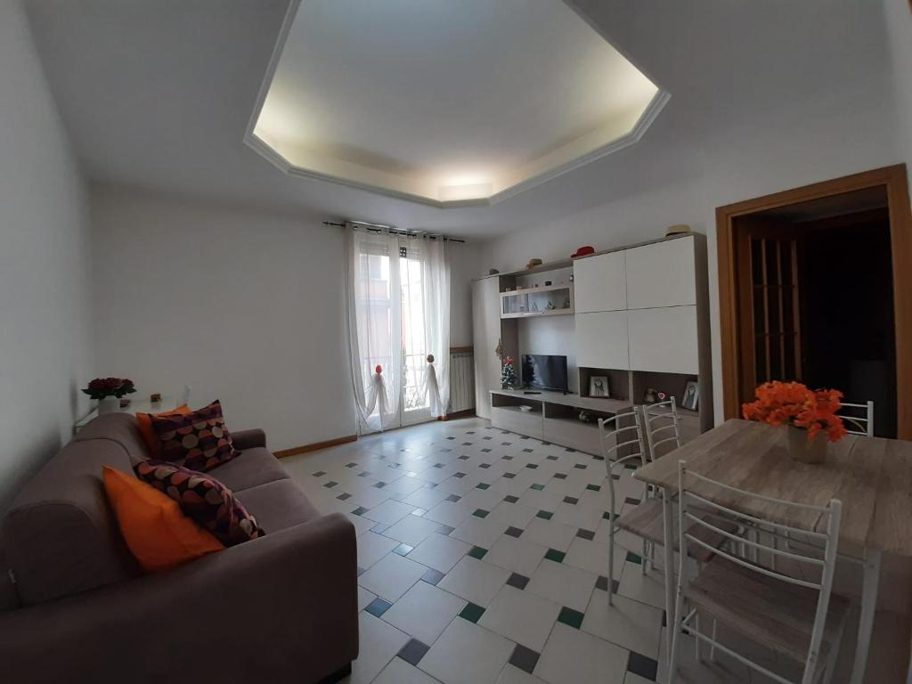 Χώρος καθιστικού στο FamilyBed Roma Monteverde-Vaticano