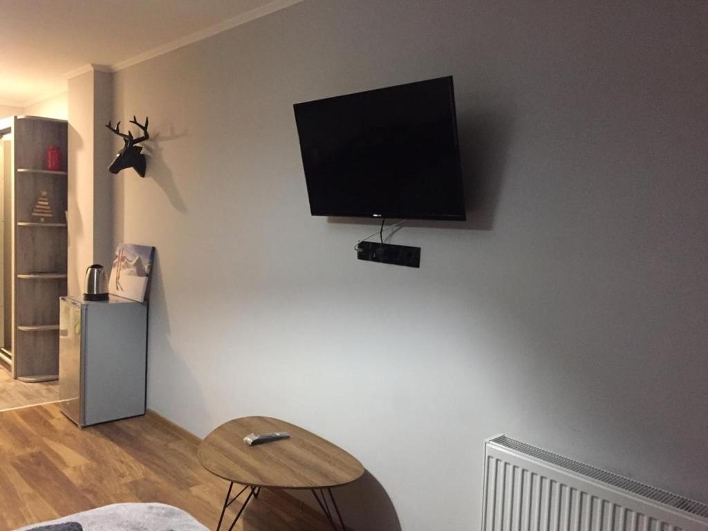 TV a/nebo společenská místnost v ubytování SkiLuxe New Gudauri - Loft 2