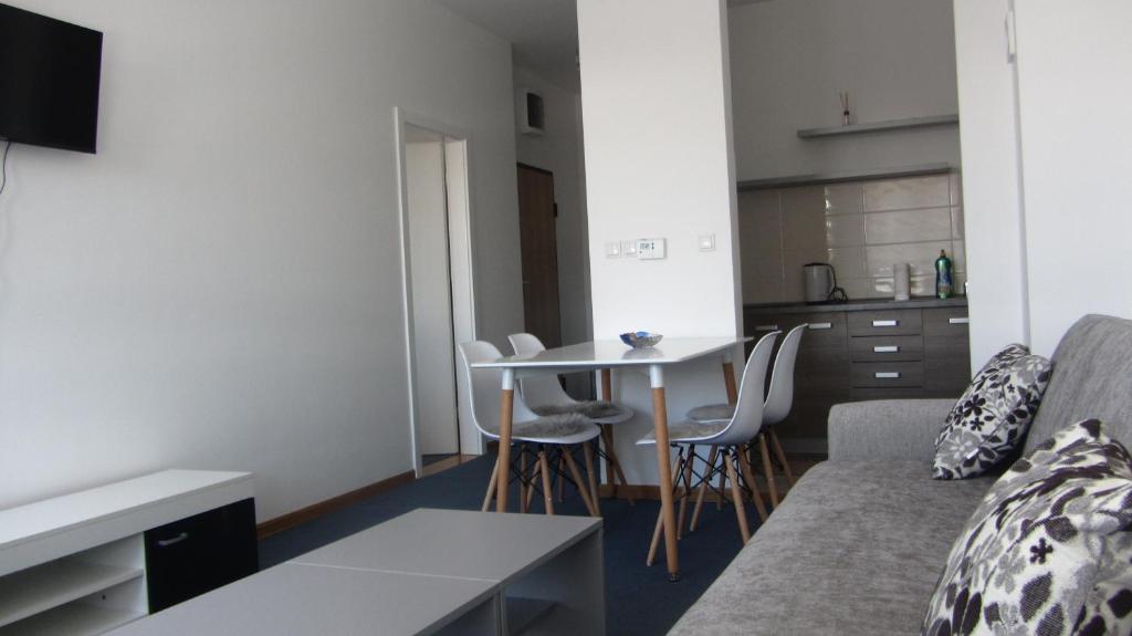 Kuchyň nebo kuchyňský kout v ubytování Apartman Lorien