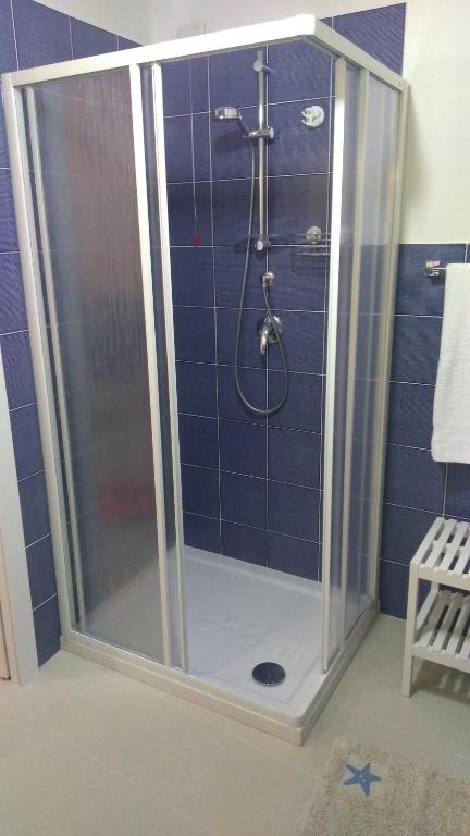 Koupelna v ubytování Lo Spicchio b&b