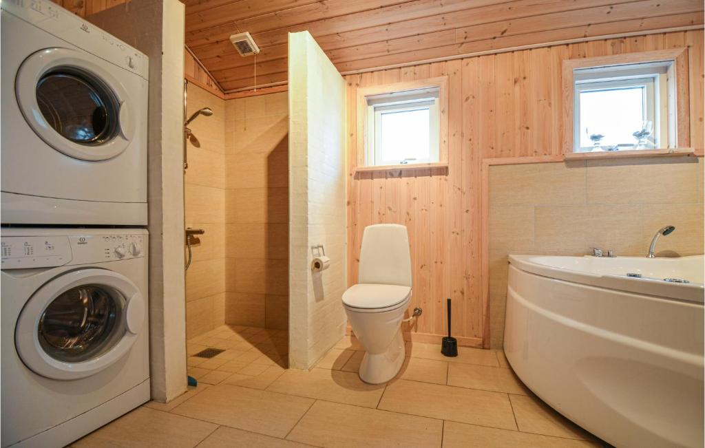 Koupelna v ubytování Holiday Home Capellavej Iv