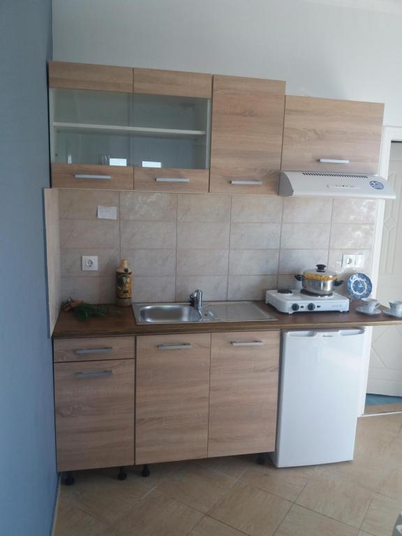 Kuchyň nebo kuchyňský kout v ubytování South Side