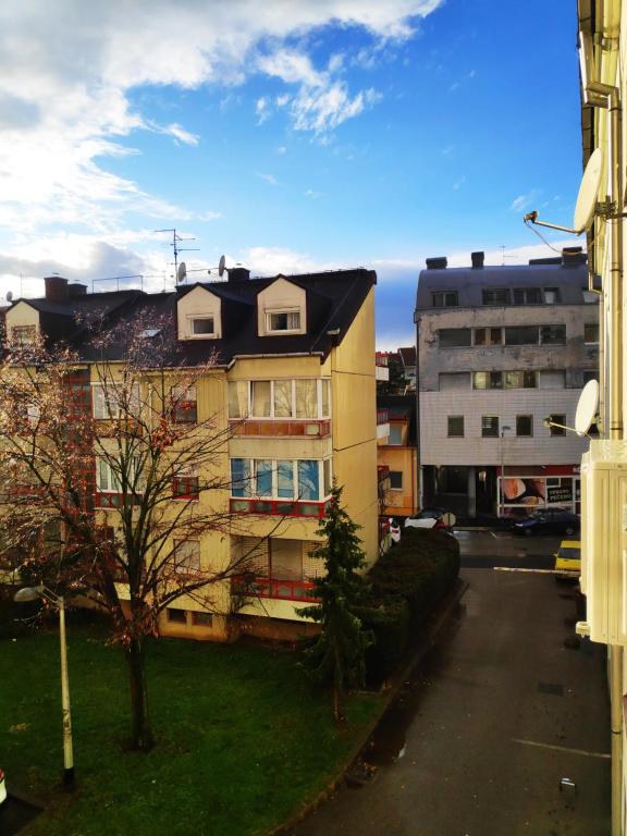 Budova, kde se apartmán nachází