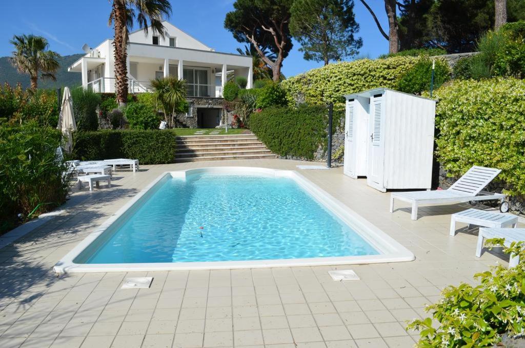 The swimming pool at or close to White Dream Spotorno