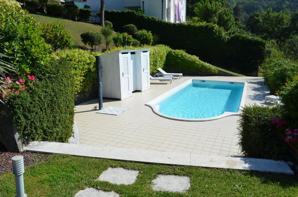 The swimming pool at or close to White Dream Spotorno